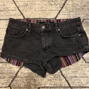 Joe’s Jean Shorts with Rainbow Pocket